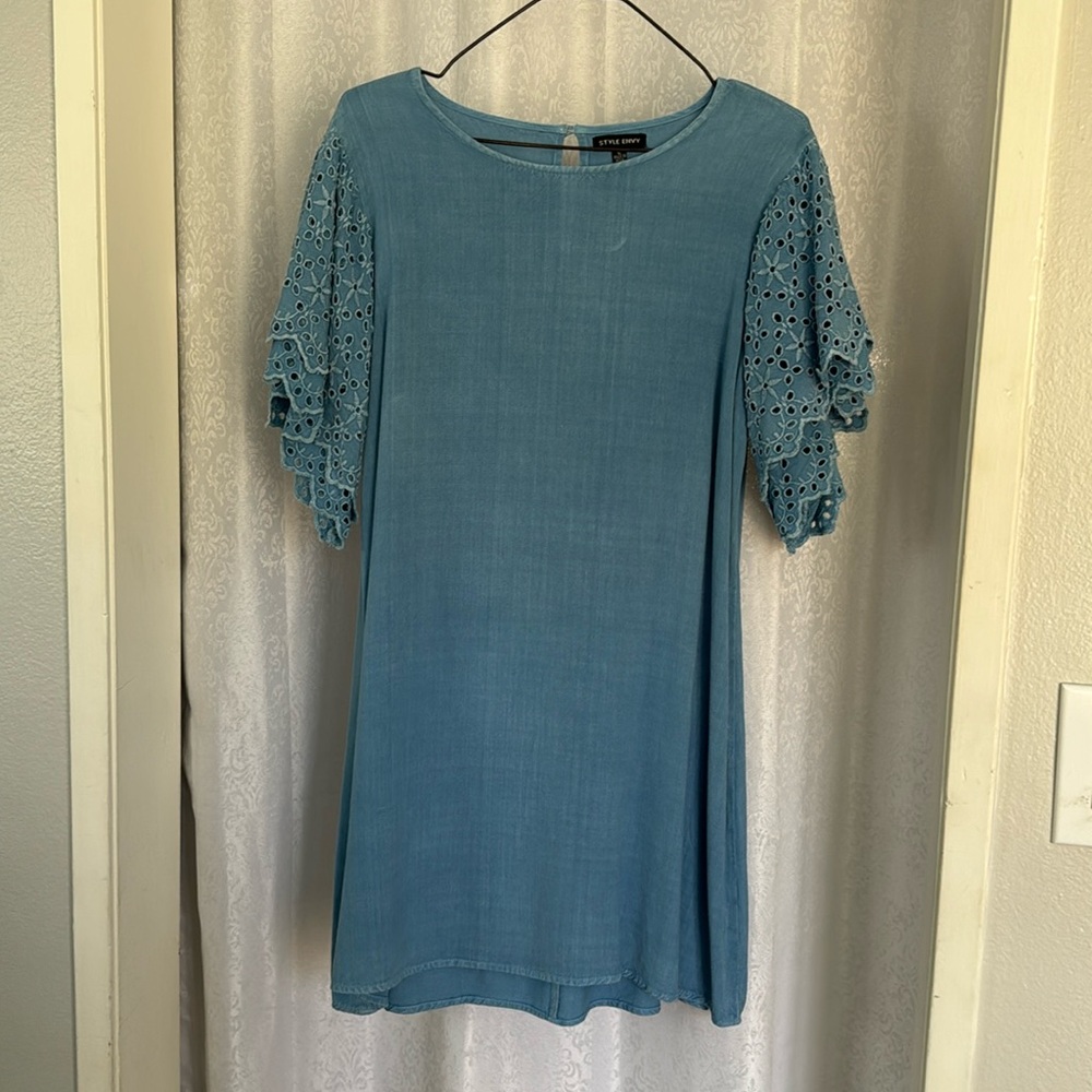 STYLE ENVY TENCEL DRESS Sz: L